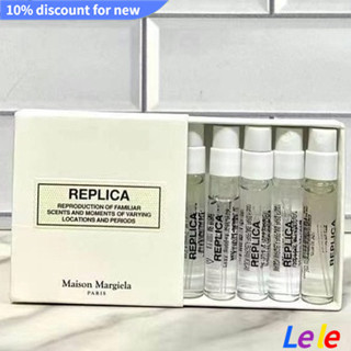 【SUVI】Maison Margiela Test Tube perfume Sample 5-piece Set with Nozzle 2ml*5 ชุดตัวอย่างน้ําหอม หลอดทดลอง พร้อมหัวฉีด 2 มล.*5 5 ชิ้น