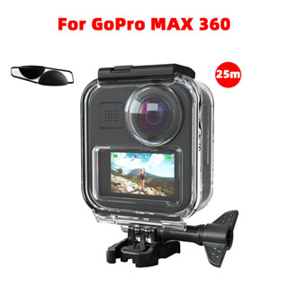 เคสกันน้ํา สําหรับ GoPro MAX 360 ป้องกันดําน้ํา ใต้น้ํา อุปกรณ์เสริมกล้อง