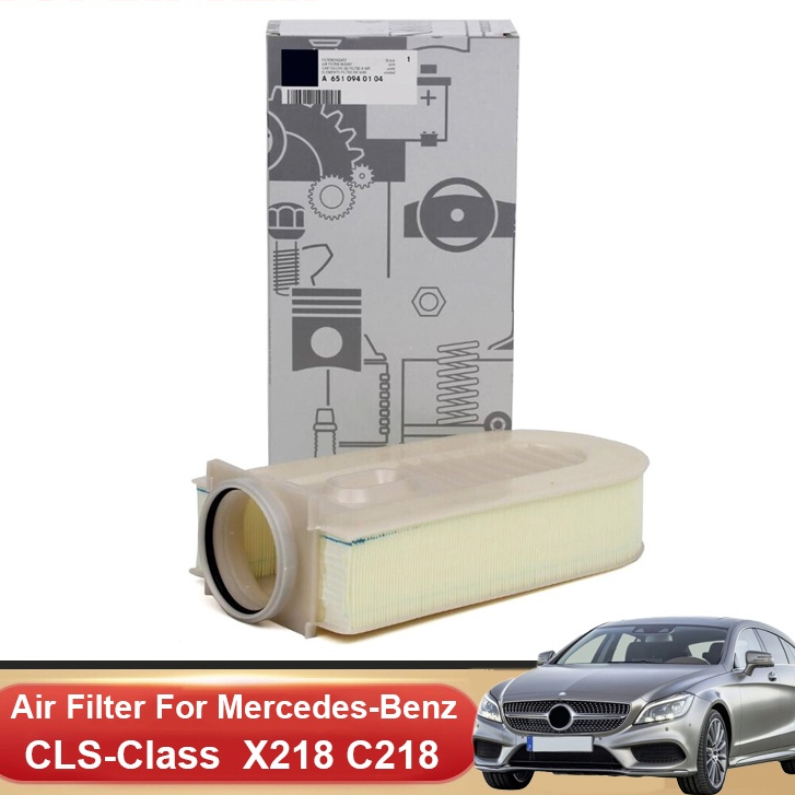 กรองอากาศ A6510940104 สําหรับ Mercedes Benz CLS GLE ML GLK Class W166 GLE300d X204 GLK220d ML250d C2