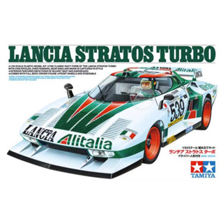 Tamiya 25210 ชุดโมเดลรถสปอร์ต สเกล 1/24 Lancia Stratos Turbo Gr.5