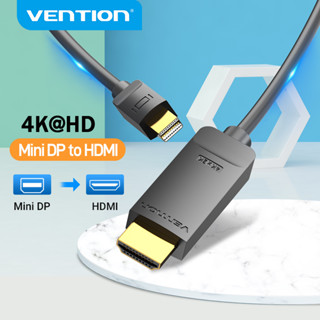 Vention Mini DP เป็น HDMI สายเคเบิล 1080P 4K Mini DisplayPort เป็น HDMI อะแดปเตอร์แปลงสายเคเบิลวิดีโอ