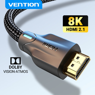 Vention สาย HDMI 2.1 8K 3D 1080P HDMI อะแดปเตอร์ สําหรับ HDTV LCD โปรเจคเตอร์