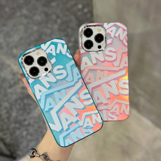 เคสโทรศัพท์มือถือ พลาสติกแข็ง ลายโลโก้ VANS แฟชั่น สําหรับ iPhone14 14pro 14promax iPhone13 13pro 13promax iPhone12 12pro 12promax iPhone11 11promax x xs xr xsmax