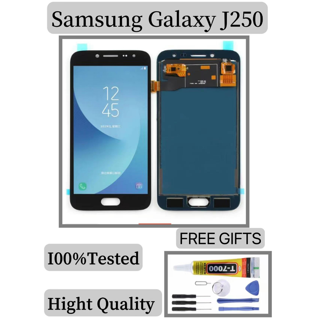ชุดประกอบหน้าจอสัมผัส LCD สําหรับ Samsung Galaxy J250 J2 Pro 2018 SM-J250F SM-J250G SM-J250F SM-J250