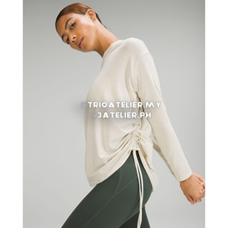 Lululemon Pima เสื้อเชิ้ตแขนยาว ผ้าฝ้าย 3 สี