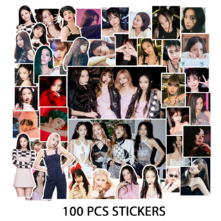 black pink Peripheral Decorative Photo Stickers Fans Collection Jisoo Jennie Rose Lisa Blink comeback BP 2023 SX