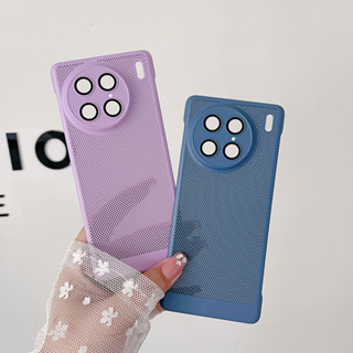 สําหรับ Vivo X90 X80 Pro Plus เคส ไม่มีกรอบ พลาสติก ระบายความร้อน บาง เคสโทรศัพท์