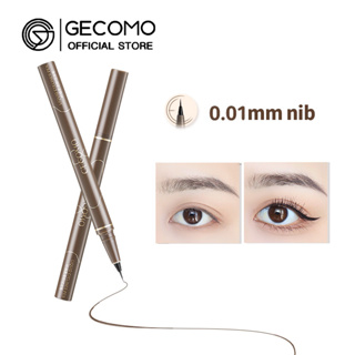 Gecomo อายไลเนอร์แบบน้ํา 0.01 มม. บางพิเศษ กันน้ํา แห้งเร็ว ติดทนนาน สีไม่เลอะ ดินสออายไลเนอร์