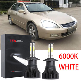 ชุดหลอดไฟฮาโลเจน LED X15 6000K สีขาว แบบเปลี่ยน สําหรับ Honda Accord SDA ( รุ่นที่ 7 ) 2002 2003 2004 2005 2006 2007 1 คู่