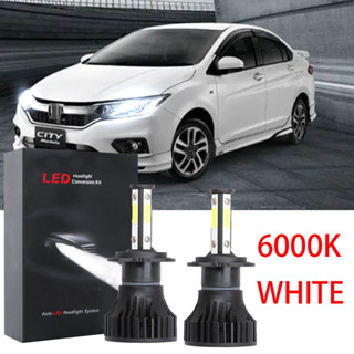 ชุดหลอดไฟฮาโลเจน LED X15 6000K สีขาว แบบเปลี่ยน สําหรับ Honda City T9A 2014 2015 2016 2017 2018 2019 1 คู่