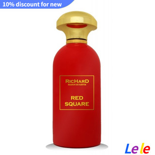 【SUVI】Christian Richard Red Square Womens Perfume Fragrance 100ml น้ําหอม ทรงสี่เหลี่ยม สีแดง ขนาด 100 มล. สําหรับผู้หญิง