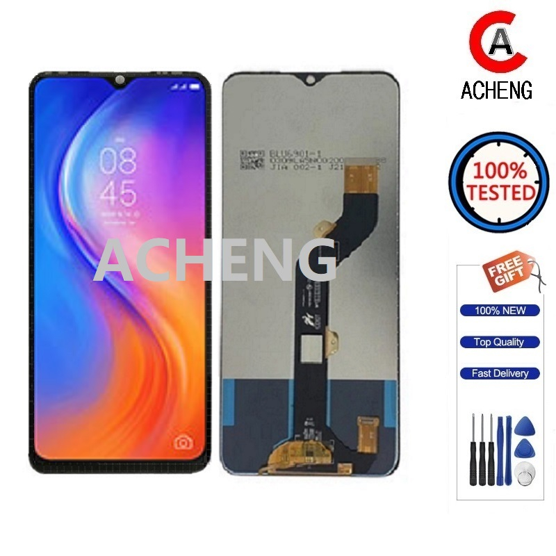 ACHENG สําหรับ Tecno Spark 6 Air / KE6 / KE6j LCD Touch Screen Digitizer Replacement Part