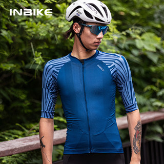 Inbike เสื้อยืด แขนสั้น ระบายอากาศ แห้งเร็ว ฤดูร้อน สําหรับออกกําลังกาย ปั่นจักรยาน MTB