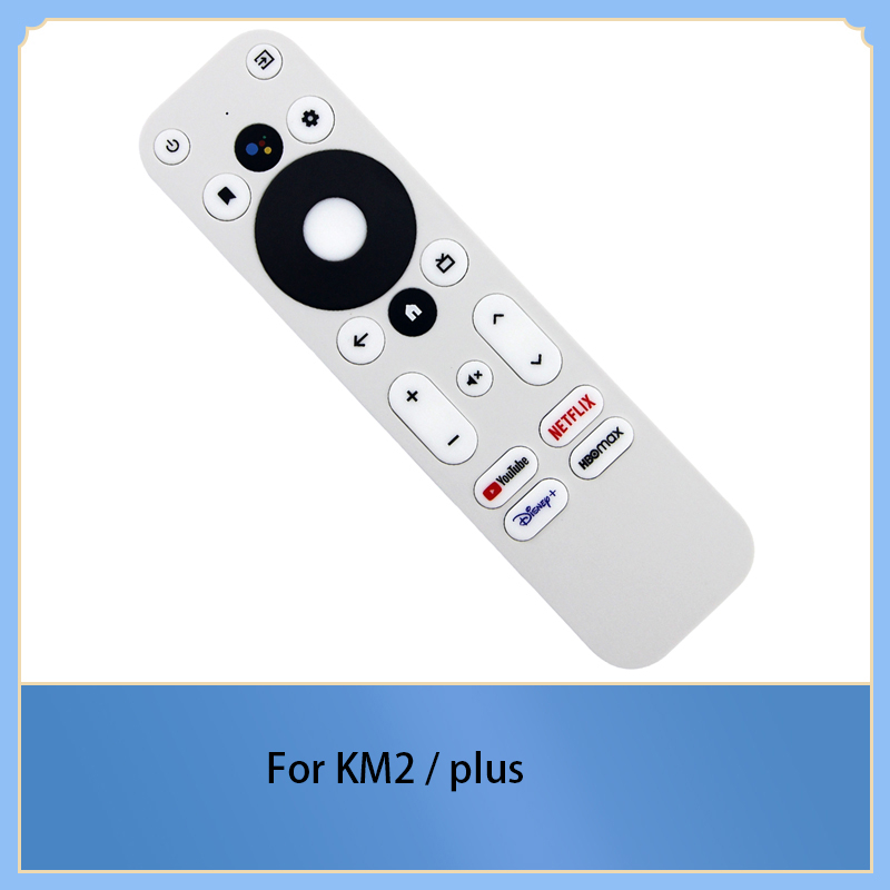 รีโมทคอนโทรล KM2 / plus สําหรับกล่องทีวี Amazon Mecool