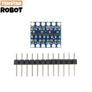 10 ชิ้น 4 ช่อง IIC I2C ตัวแปลงระดับตรรกะ โมดูลสองทิศทาง 5V ถึง 3.3V