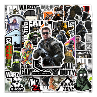 สติกเกอร์ กันน้ํา ลาย Game Call of Duty DIY สําหรับติดตกแต่งรถยนต์ บ้าน 50 ชิ้น