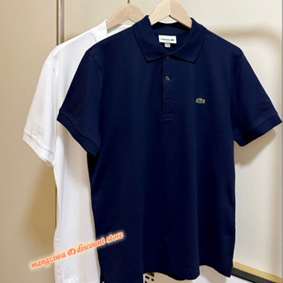 Lacoste เสื้อโปโล เสื้อคอปกปัก POLO เสื้อโปโลแขนสั้น