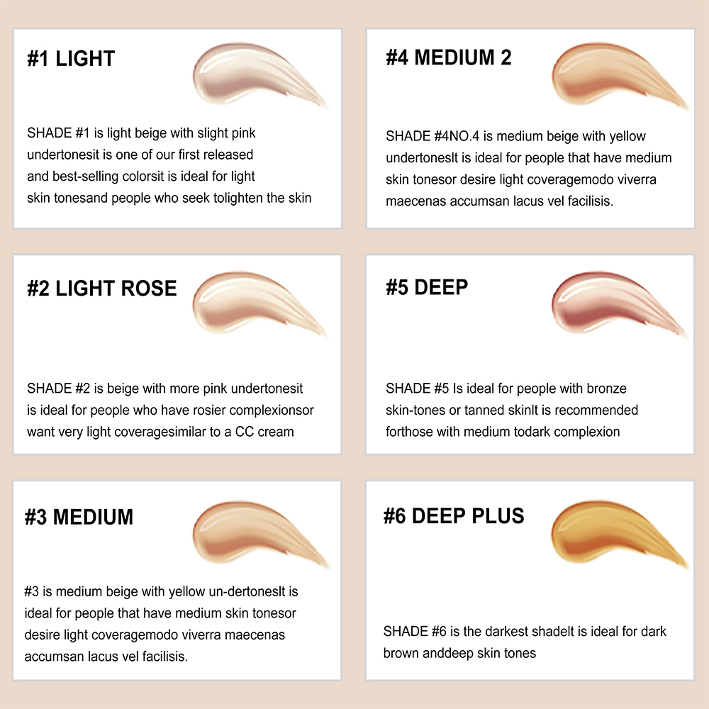 บีบีครีม ผสมรองพื้น ไวท์เทนนิ่ง เพิ่มความกระจ่างใส ขนาด 8 มล. สําหรับผู้เริ่มต้น 1 ชิ้น - รูปที่ 6