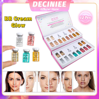 บีบีครีม ผสมรองพื้น ไวท์เทนนิ่ง 8 มล. สําหรับผู้เริ่มต้น 12 ชิ้น ต่อ 1 กล่อง