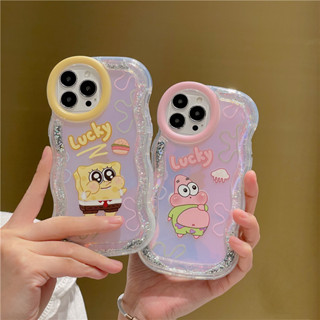 เคสนิ่ม ลายการ์ตูนคลื่นนําโชค สําหรับ iPhone 11 12 13 14 PRO MAX iPhone14 iPhone14Pro