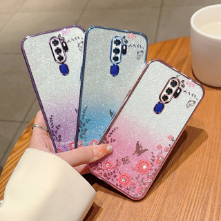 เคส OPPO A9 2020 A5 2020 เคสโทรศัพท์ ลายดอกไม้ OPPO A9 A5 สไตล์ใหม่