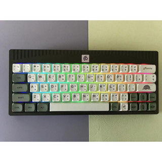 Matcha Thai Keycaps XDA Profile PBT Dye-sub Keycap แป้นพิมพ์กลไก Keycaps