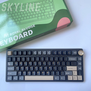 R75 ปะเก็นคีย์บอร์ด แบบมีสาย 75% มีไฟ RGB