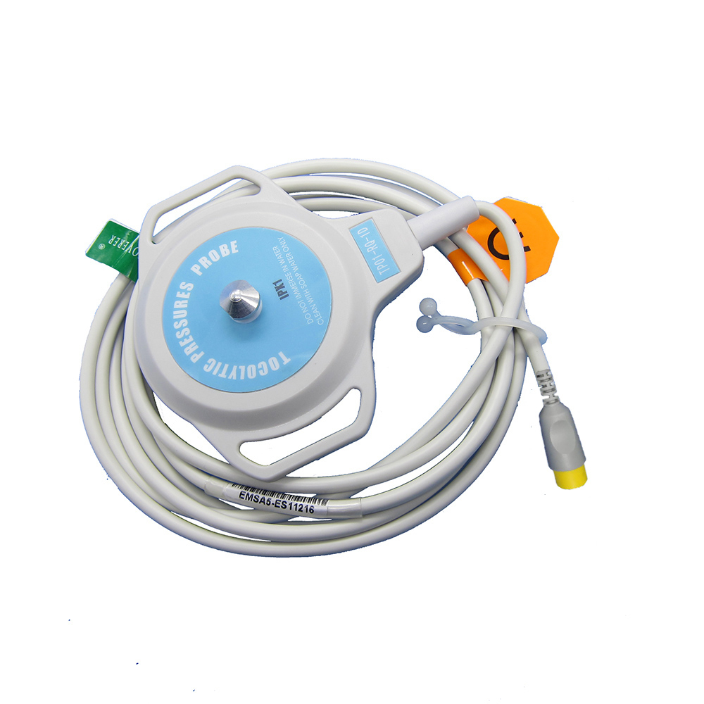 เข้ากันได้กับ Comeen Star5000E 9 Pin, อุปกรณ์ทารกในครรภ์ทางการแพทย์แบบใช้ซ้ําได้ Toco Transducer Pro