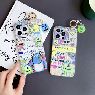 เคสซิลิโคนนิ่ม ลายการ์ตูนมอนสเตอร์ สําหรับ Redmi Note12 Note10pro Note11Pro Note11 Note9s Note8 Note7pro Note6 Note5