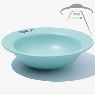 Bridge CAT DISH ชามเซรามิค UFO สําหรับใส่อาหารเปียก 180 มล.