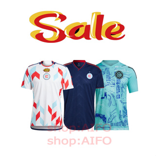 เสื้อกีฬาแขนสั้น ลายทีมชาติฟุตบอล MLS Chicago Fire Home Away Jersey 23 24 ชุดเหย้า คุณภาพสูง สําหรับผู้ชาย