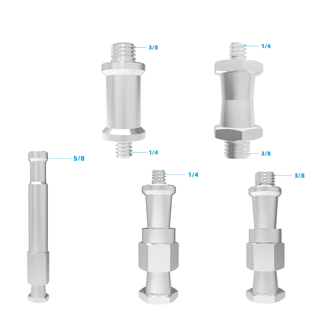 Selens อะแดปเตอร์สกรูเกลียว หกเหลี่ยม แบบเปลี่ยนได้ สําหรับถ่ายภาพ - รูปที่ 5