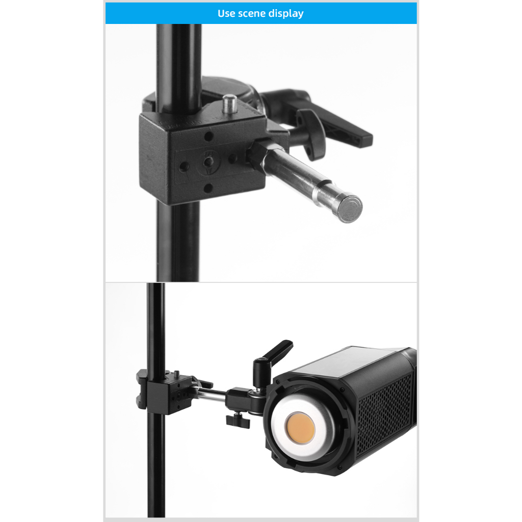 Selens อะแดปเตอร์สกรูเกลียว หกเหลี่ยม แบบเปลี่ยนได้ สําหรับถ่ายภาพ - รูปที่ 3