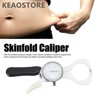 (READY STOCK) Keaostore คาลิปเปอร์ สเตนเลส วัดไขมันในร่างกาย ฟิตเนส แรงดันคงที่