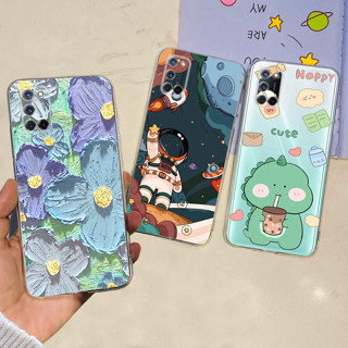 เคสซิลิโคนนิ่ม ลายอวกาศ สําหรับ Oppo A92 CPH2059 Oppp A72 CPH2067 Oppo A52