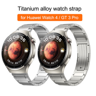 สายนาฬิกาข้อมือไทเทเนียมอัลลอย 22 มม. สําหรับ Huawei Watch 4 Pro GT 2 3 Pro 46 มม. Huawei