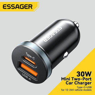 Essager อะแดปเตอร์ชาร์จ 30W Type C สําหรับ PD QC 3.0 Phone