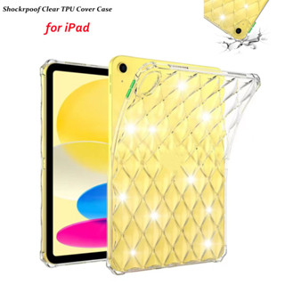 For iPad Pro 11 12.9 2021 Case Air 3 Pro 10.5 Shockrpoof Clear TPU Cover Case For iPad 10.2 7th 8th 9th Mini 6 5 4 Funda 9.7 5th 6th 10th gen 2022 10.9inch