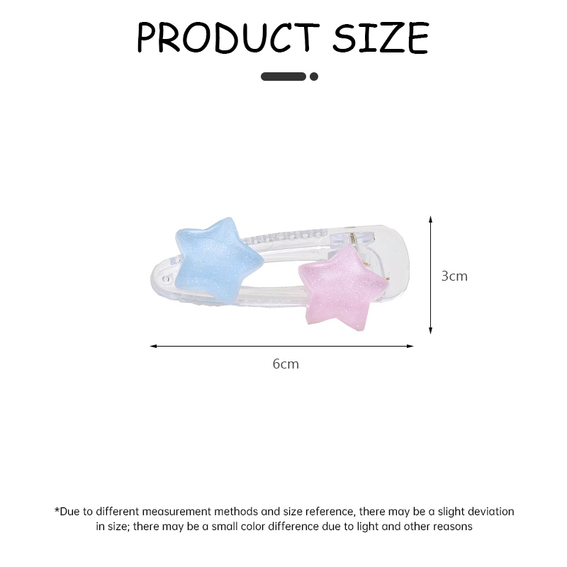 🔥🔥🔥กิ๊บติดผม Y2k รูปดาวน่ารัก แฟชั่นสําหรับผู้หญิง - รูปที่ 6