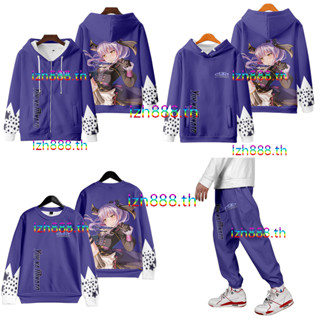 ใหม่ ตุ๊กตาอนิเมะ BanG Dream! Roselia Yukina Minato เสื้อแจ็กเก็ตกันหนาวลําลอง แขนยาว มีฮู้ด มีซิป พิมพ์ลาย 3D ทรงหลวม สไตล์ญี่ปุ่น แฟชั่นสําหรับผู้ชาย และผู้หญิง