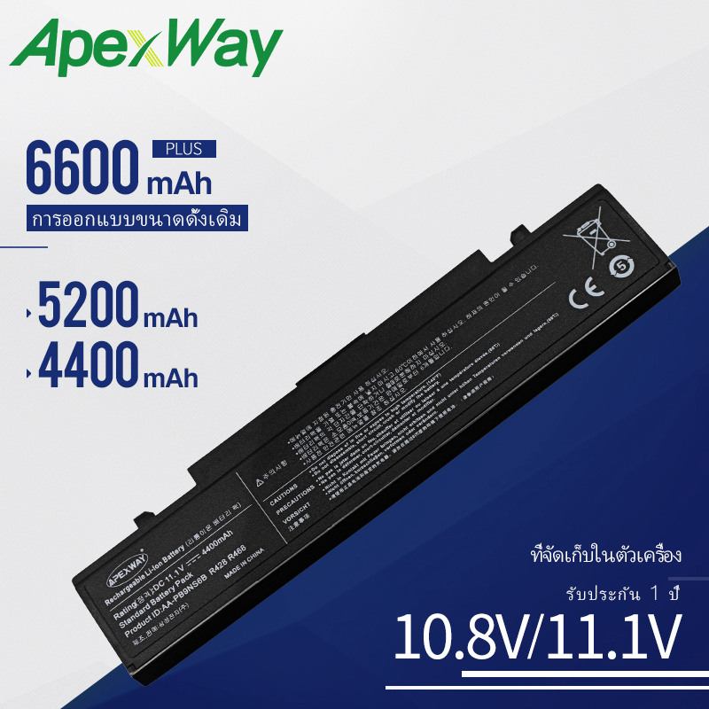 แบตเตอรี่แล็ปท็อป AA-PB9NC6B AA-PB9NS6B สําหรับ Samsung R580 R540 R519 R525 R430 R530 RV511 RV411 RV