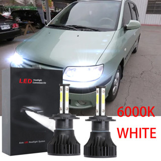 ชุดหลอดไฟฮาโลเจน LED X15 6000K สีขาว แบบเปลี่ยน สําหรับ Hyundai Matrix 2002 2003 2004 2005 2006 2007 2008 2009 2010 1 คู่