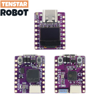 บอร์ดพัฒนา ESP32 C3 RP2040 Raspberry Pico พร้อมหน้าจอ LCD 0.42 นิ้ว RISC-V WiFi บลูทูธ สําหรับ Arduino MicroPython