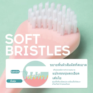 MEYARN เมยาร์น แปรง 2-ใน-1 + ที่ขูดลิ้น ปลอดภัย 99.9% ต้านเชื้อแบคทีเรียทําความสะอาดช่องปากสองด้าน
