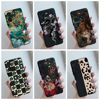 เคสโทรศัพท์มือถือ ซิลิโคนนิ่ม TPU ลายมังกร Tecno Pova 5 2023 Pova5 LH7n