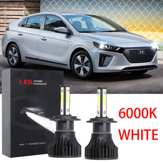 ชุดหลอดไฟฮาโลเจน LED X15 6000K สีขาว แบบเปลี่ยน สําหรับ Hyundai Ioniq AE 2016 2017 2017 2018 2019 1 คู่