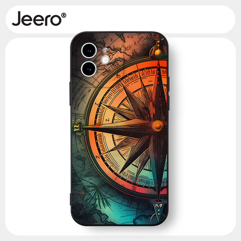Jeero เคสไอโฟน เคสซิลิโคนนุ่มกันกระแทกน่ารักตลก เคสโทรศัพท์ สีดำ Compatible for iPhone 16 15 14 13 12 11 Pro Max SE 2020 X XR XS 8 7 6 6S Plus พลัส HFF3522