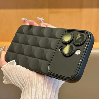【Large window/Soft case/Black】เคส compatible for iPhone x xr xs max 11 12 13 14 pro max case