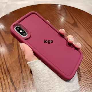 เคสซิลิโคนเหลวสำหรับ iPhone xs max case x ปลอก ip xr ฝาครอบป้องกันกันกระแทก ix เคสโทรศัพท์แบบนุ่มด้าน