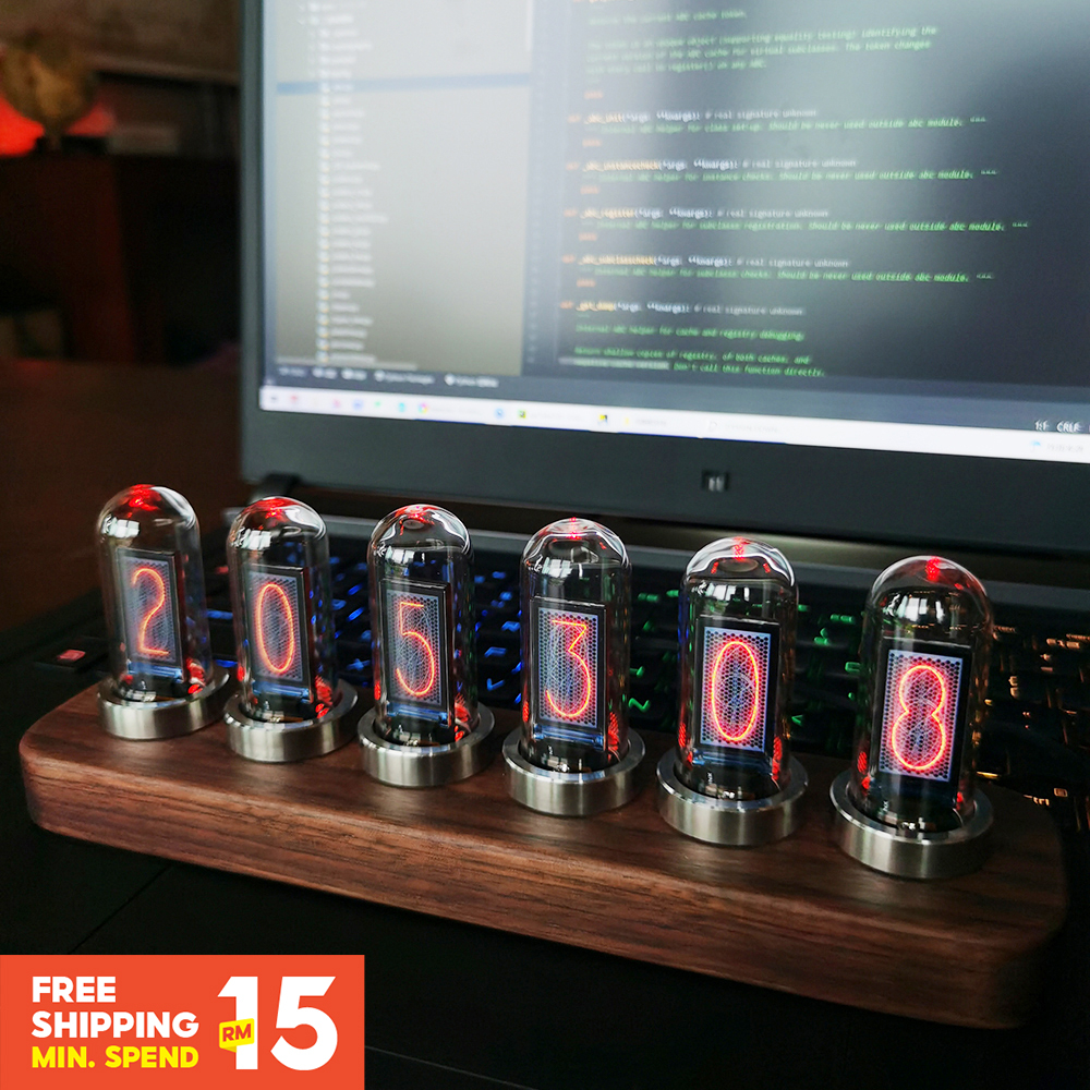 ⭐⭐⭐IPS RGB LED Quasi-Nixie Tube นาฬิกา Pickup Level Light Rhythm Level Meter Punk Rhythm Light ของขว
